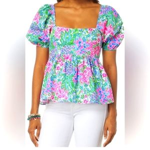 Lilly Pulitzer Kay Babydoll Top